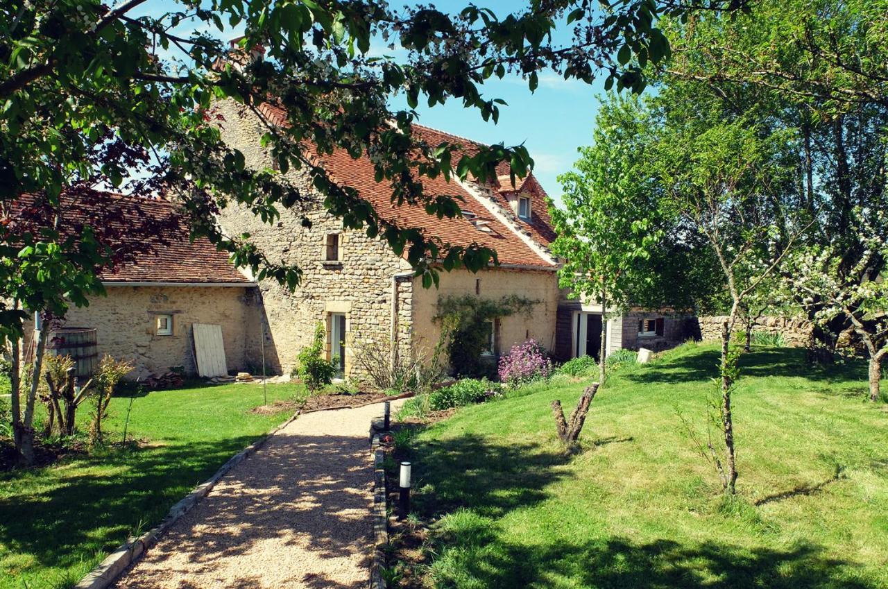 Le The Au Jardin Bed and Breakfast Saint-Julien-de-Civry Eksteriør billede